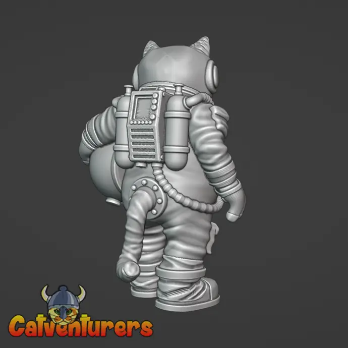 Commander Edgar P. Michi, Fearless Cosmonaut Cat