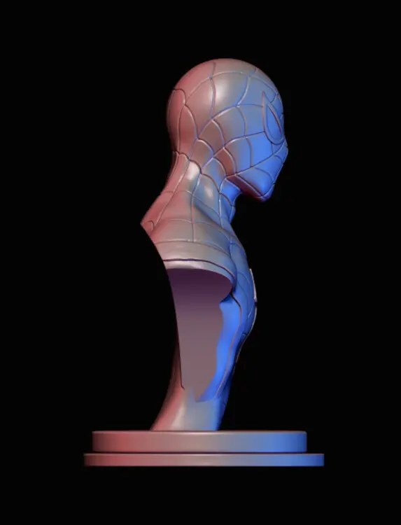 spider man bust