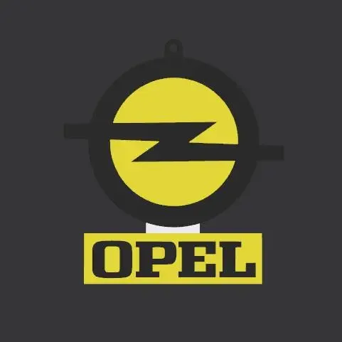 Keychain OPEL Full Logo