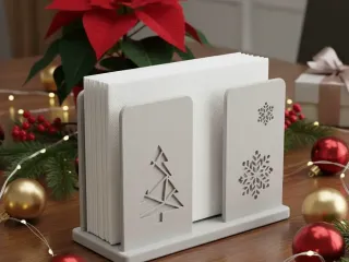 Servilletero Navideño