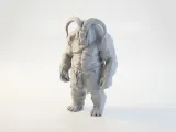 Minotaur Figurine Fantasy Mythology 3D Printable-2