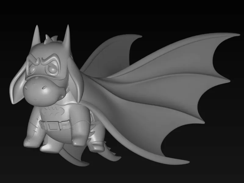 print ready batman eeyore model 1