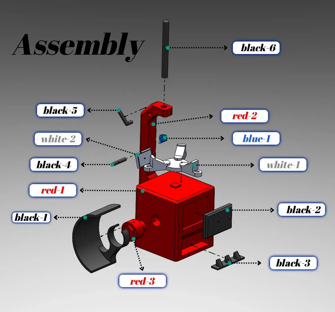 1/10 Scale Tire Rim Straightening Machine • Garage Diorama