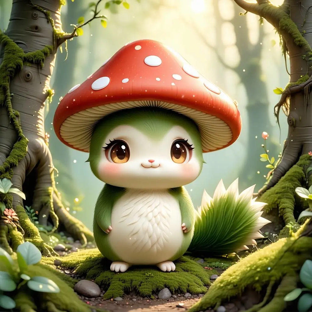 Little mithological animal- Carici Agarici