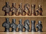 Chess Set Medieval Stylized-1