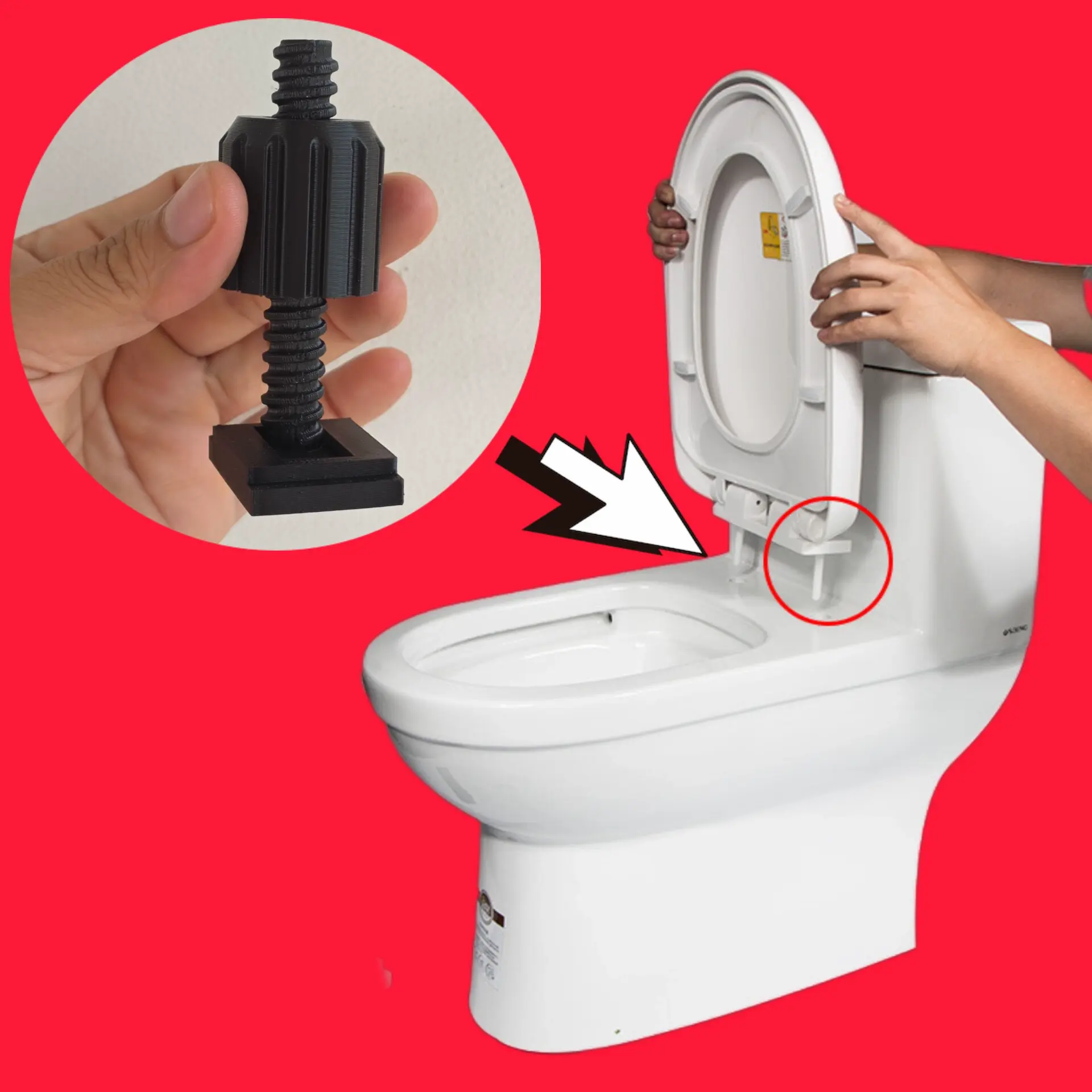 toilet seat screws (print in place)