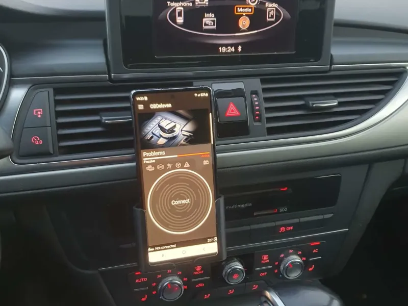 Support de téléphone Audi A6 - Audi A6 C7