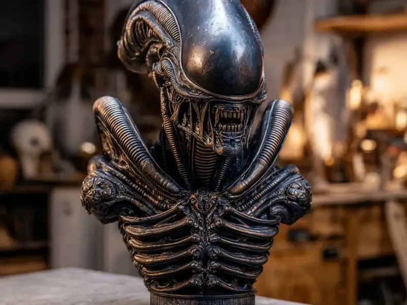 Estatua de Alien Xenomorfo