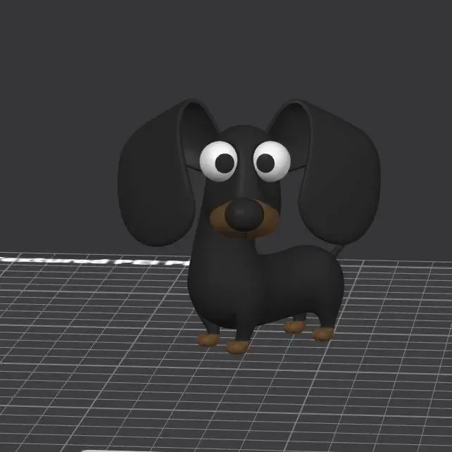 Perro Salchicha Multicolor