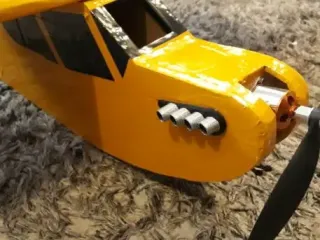 RC Plane Mock Exhaust