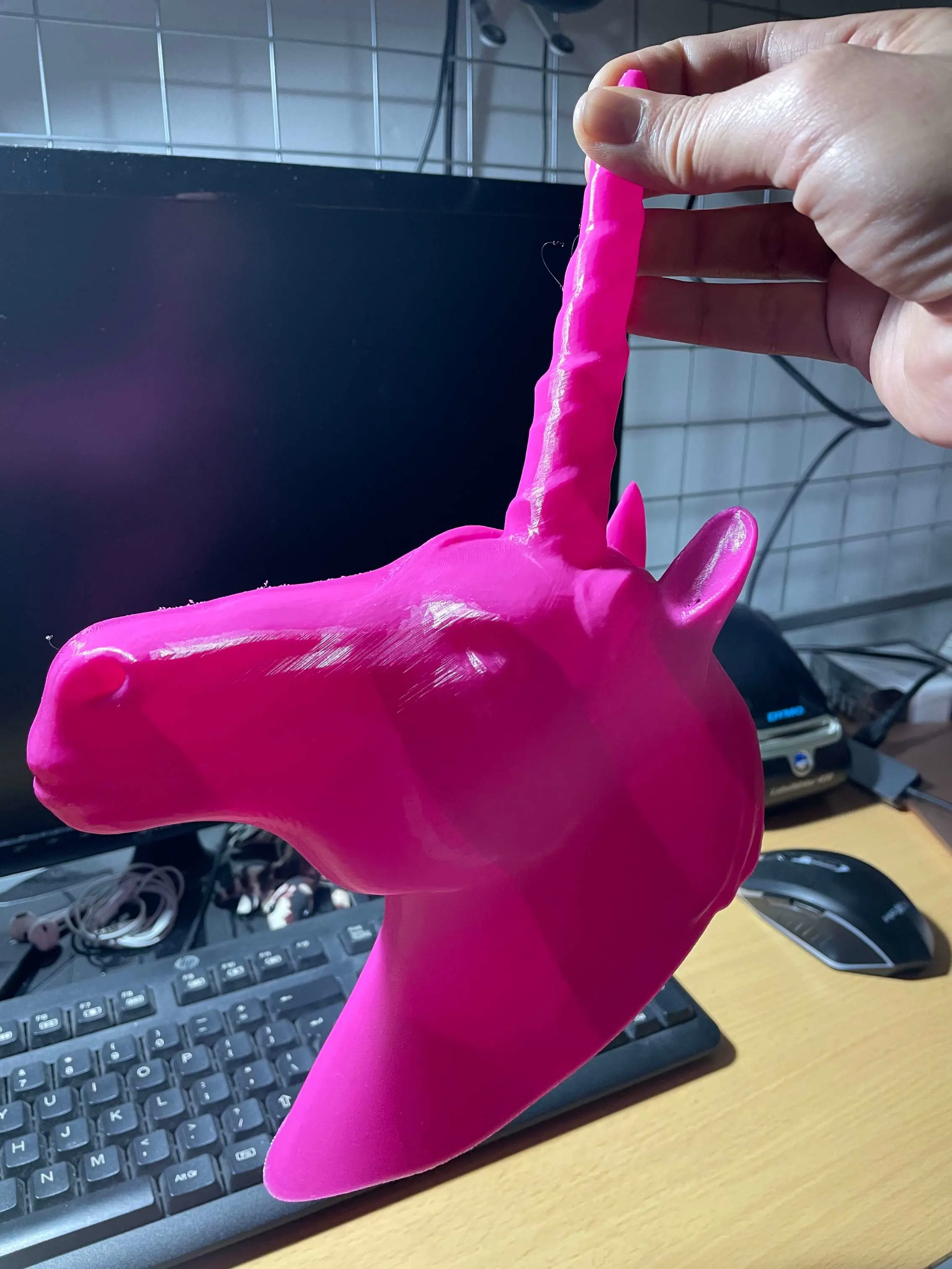Unicorn head