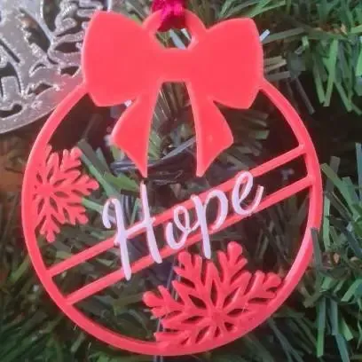 Hope Christmas Decoration
