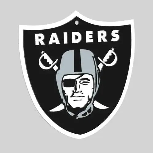 Las Vegas Raiders. in layers to be able to print in colors