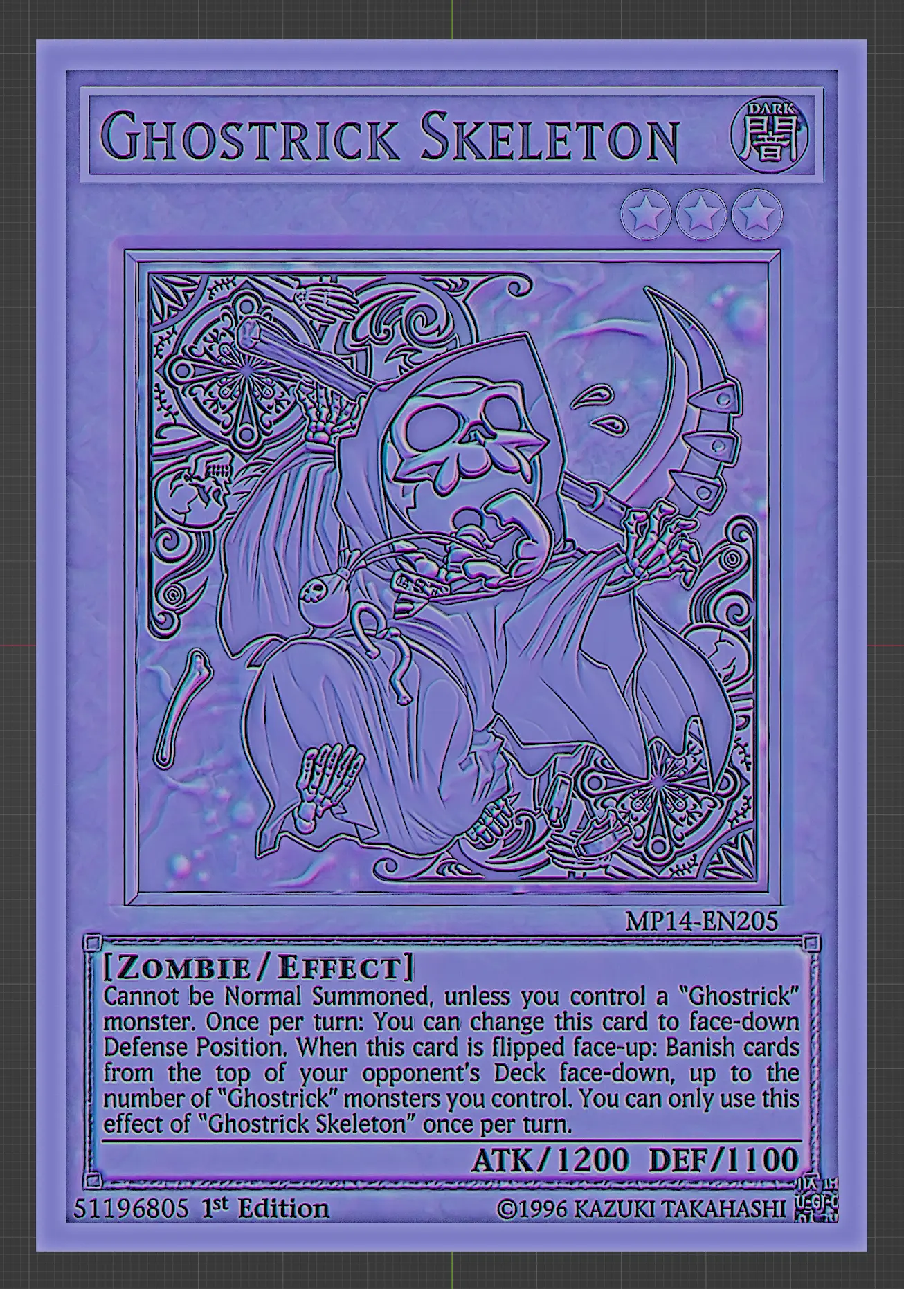 ghostrick skeleton - yugioh