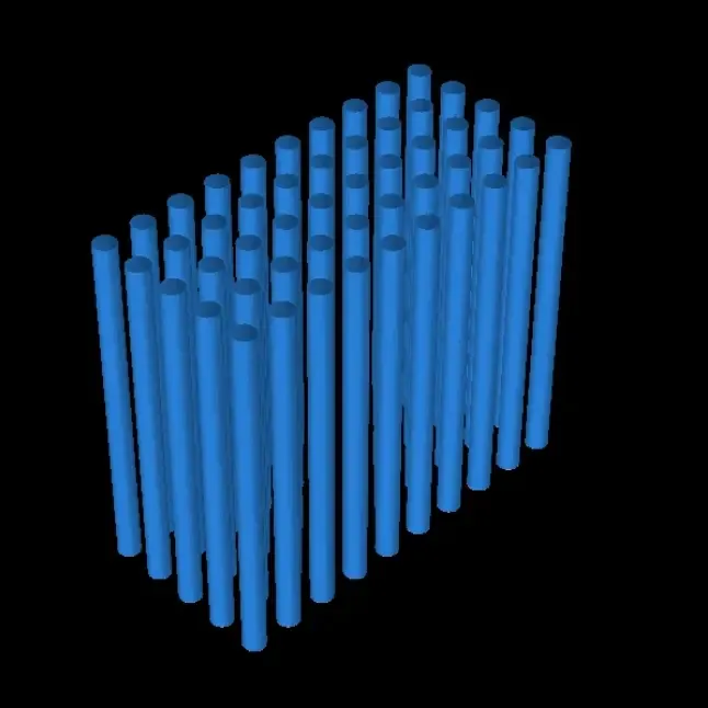 Bed of 50 dowels 3.2mm x 50mm 