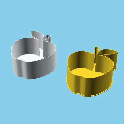 Apple, nestable box (v1)