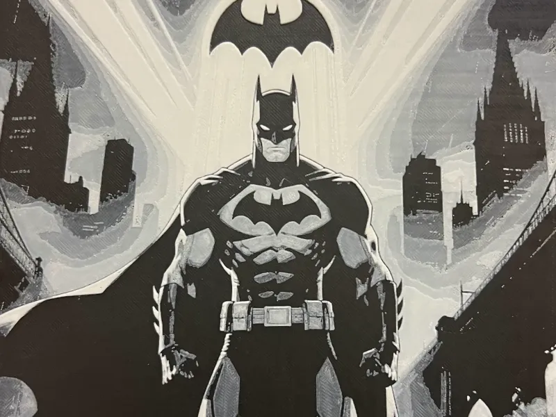 Batman BW V2 Hueforge 200x200