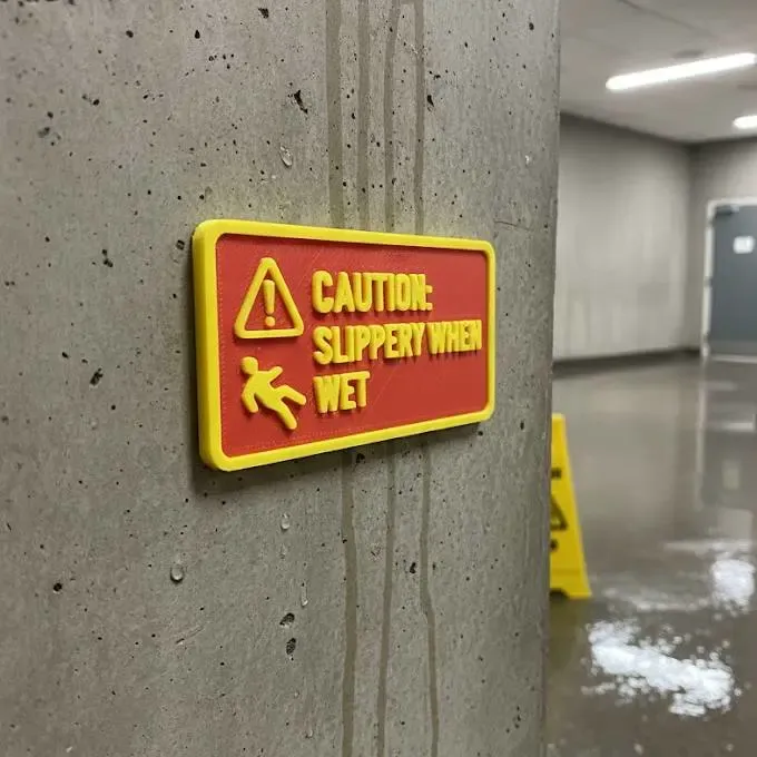 Slippery when wet