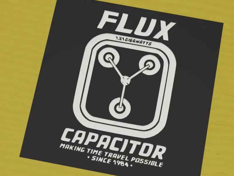 Flux Capacitor Back to the Future