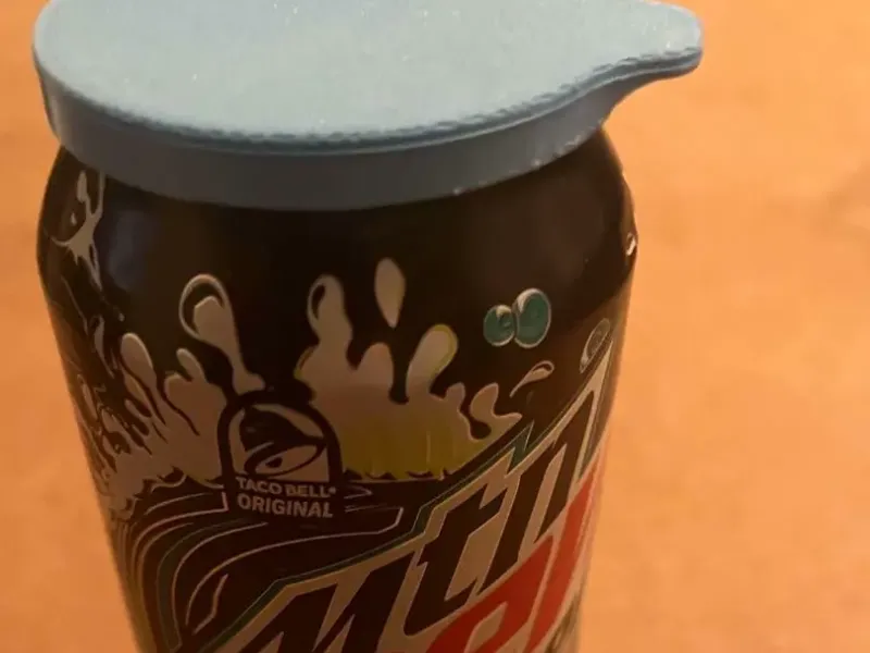 Soda can cap