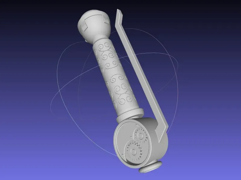 RWBY Ozpin Cane Model 3D