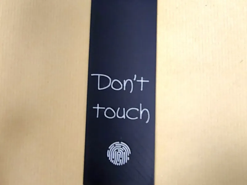 Bookmark Don´t touch