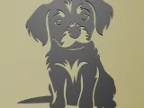 Yavru Köpek Duvar Sanatı-0