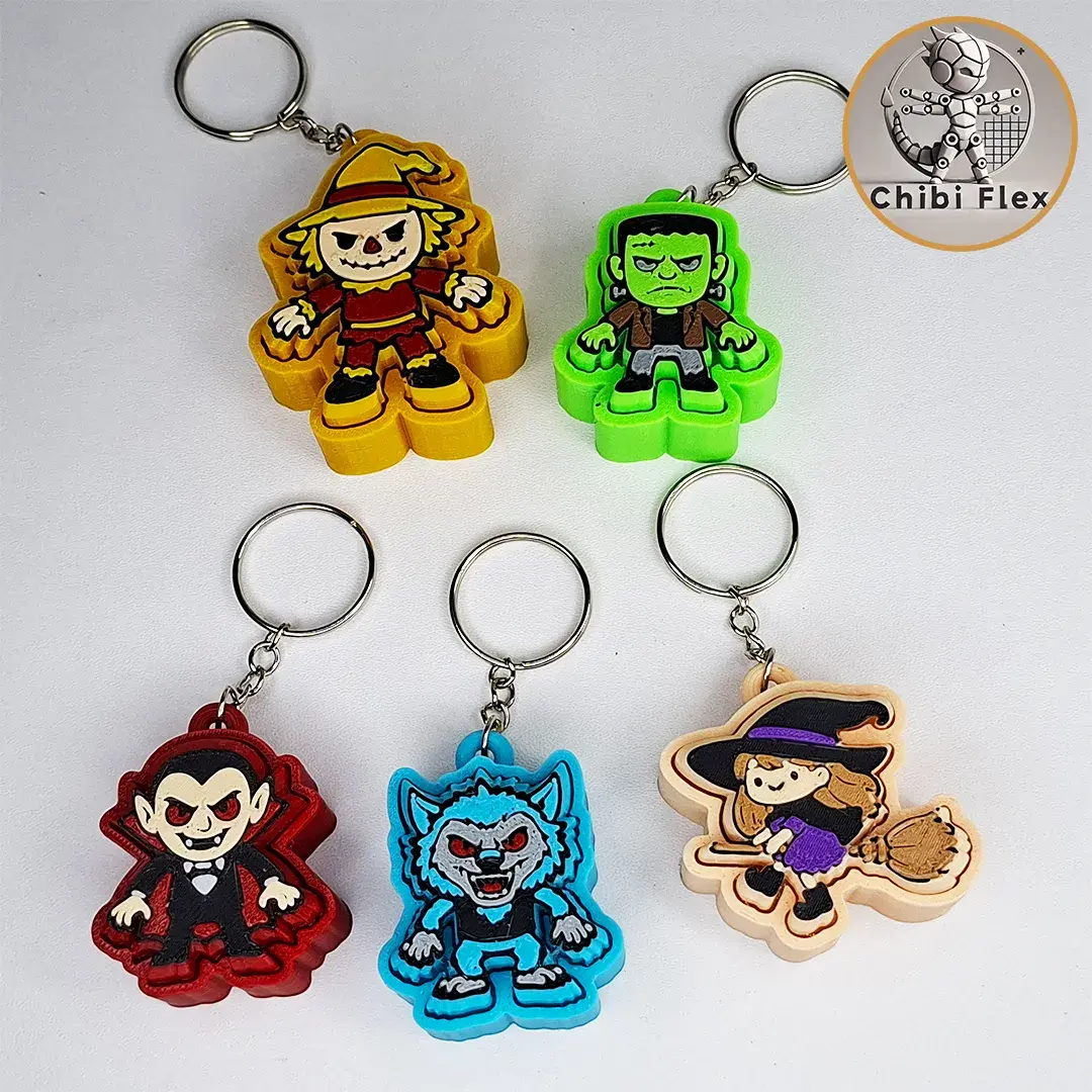 Test Models STL Download - Halloween Clicky Pack - Clicker Fidgetby ...