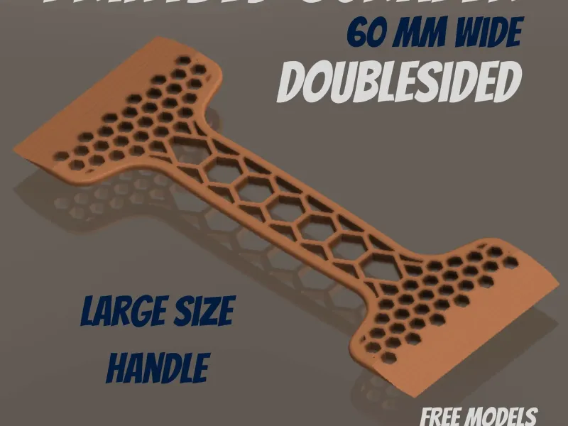 Printbed scraper, Doublesided