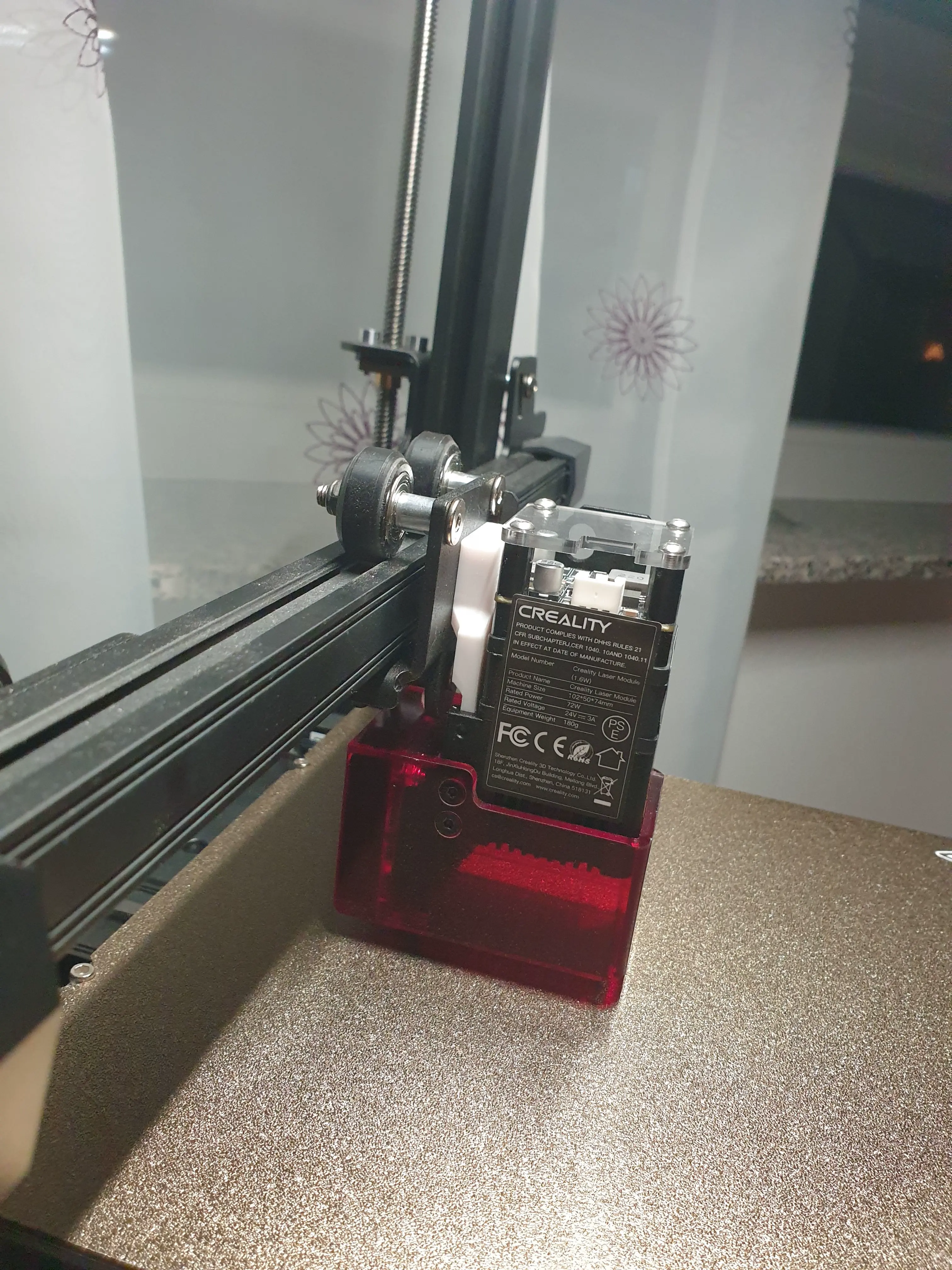 Ender 3 S1 Laser Mount