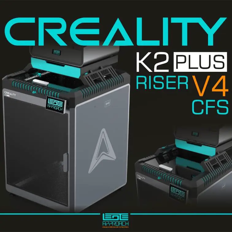 K2 Cfs Riser Creality Cloud | CREALITY K2 PLUS - LID RISER V4 CFS VERSION | ملفات ...