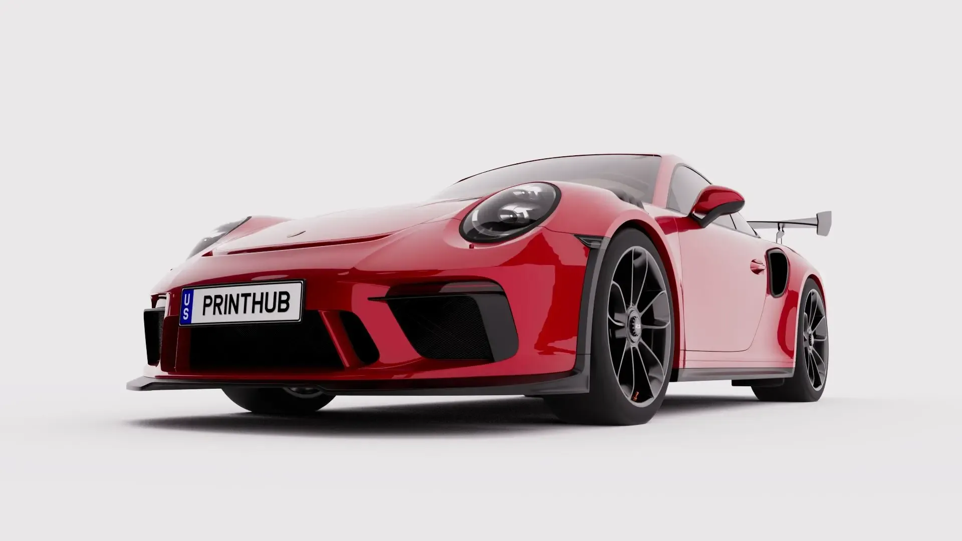 Porsche 911 3D print model
