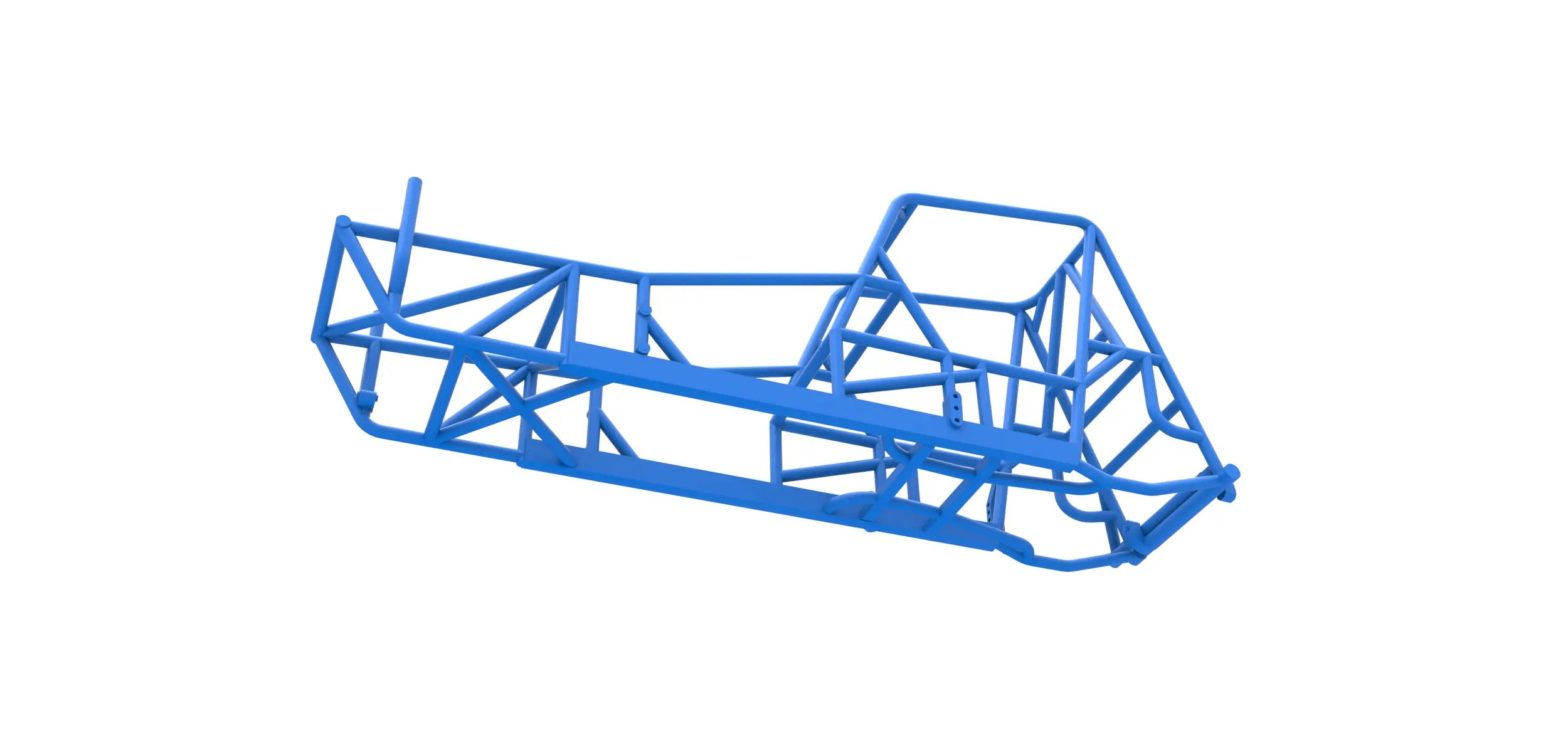 Frame of Vintage Northeast Dirt Modified stock car 1:25