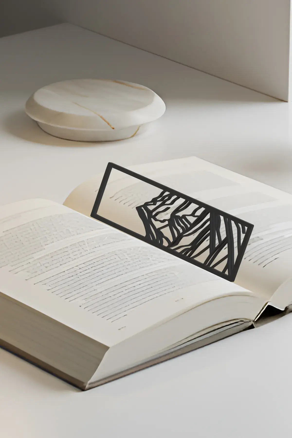 Bookmark Comp Stationery & Learning Tools STL Download - Mountain Bookmark ...