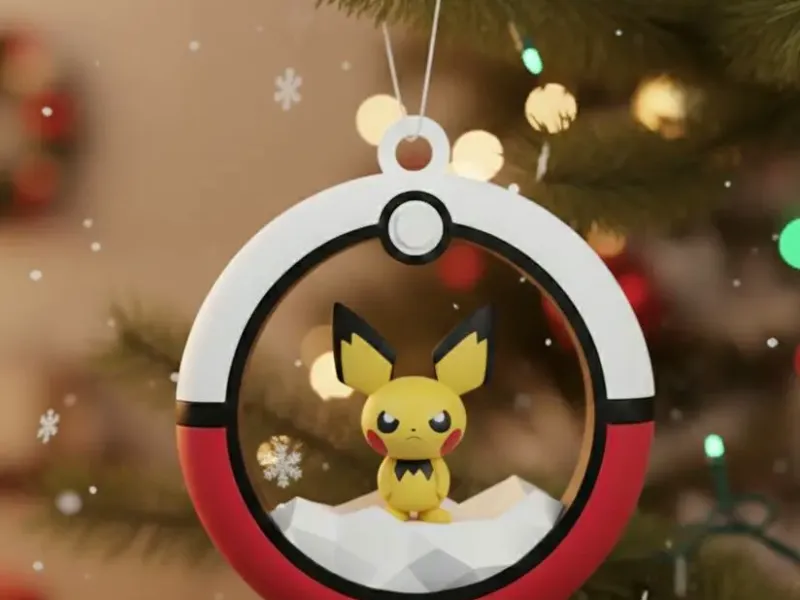 christmas ornaments Pichu