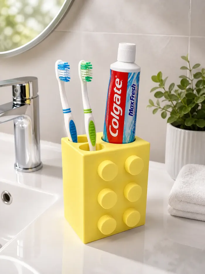 Toothbrush Holder - Home - PLA - 3D printed product - фото 2