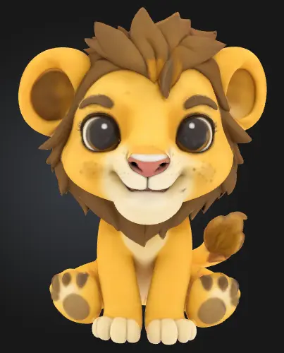 Cute Lion