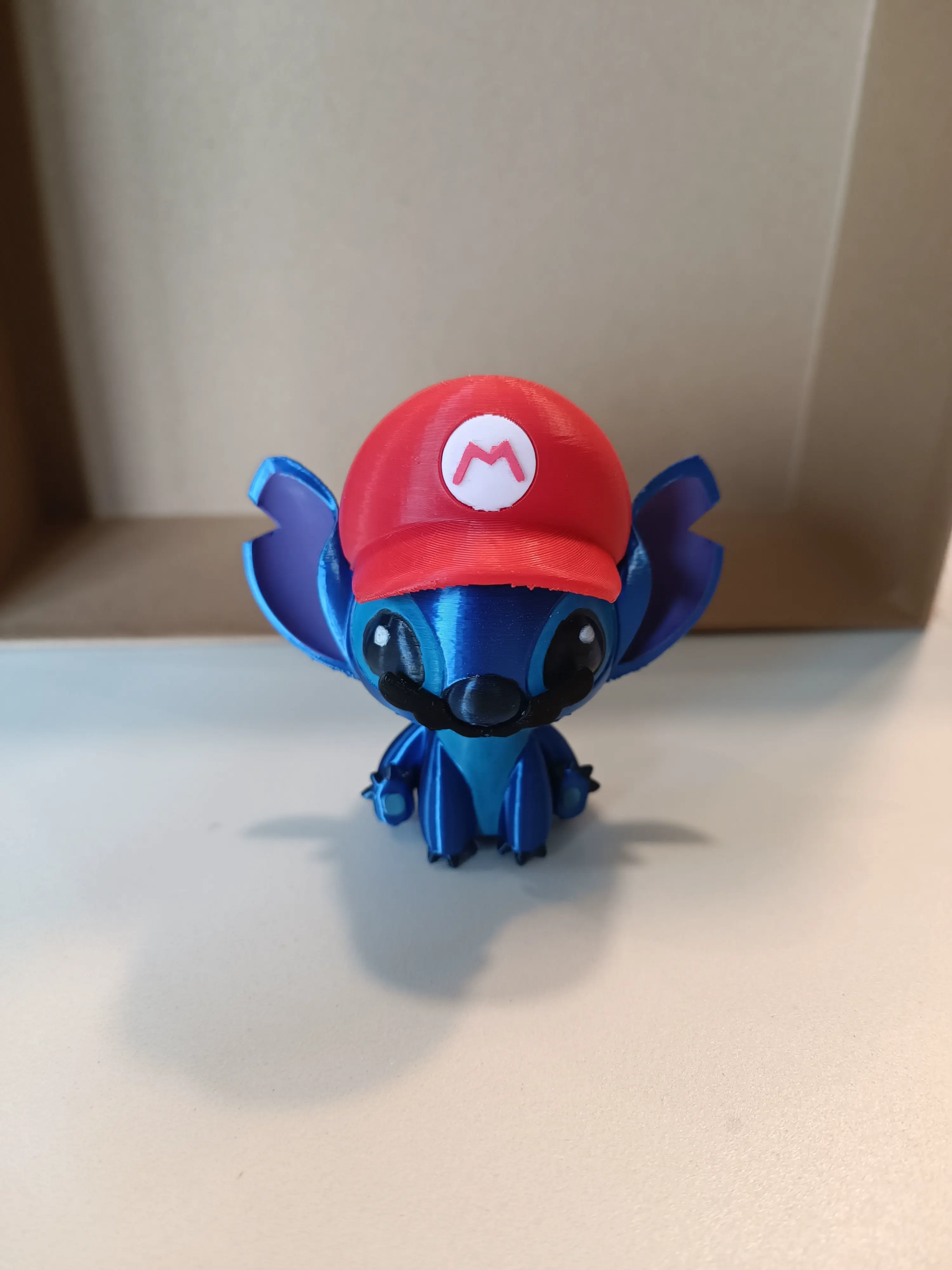 STITCH DISGUISED AS MARIO