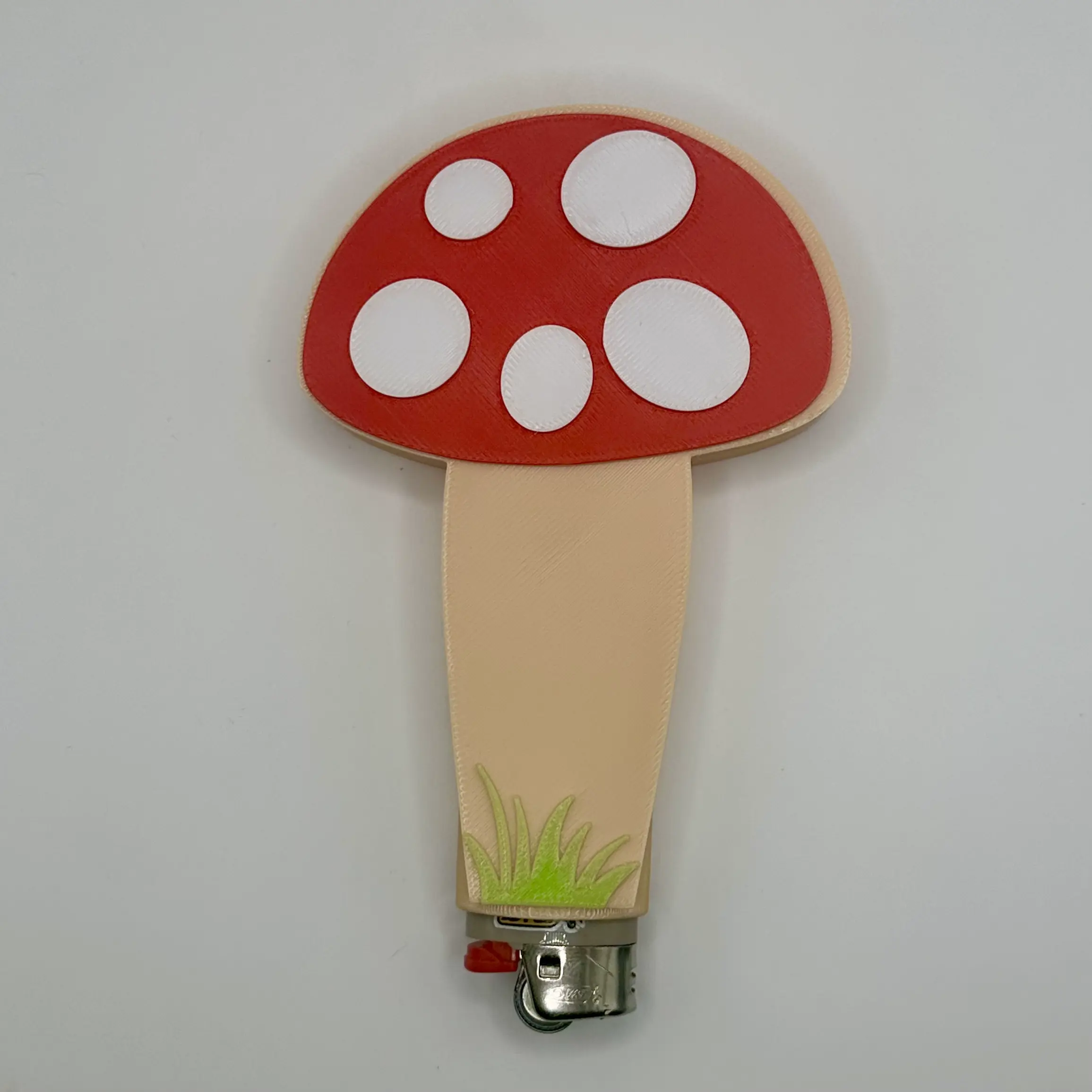 Mushroom lighter case 3D models download Creality Cloud