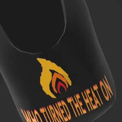 Flame On Theme Mouse cover 2