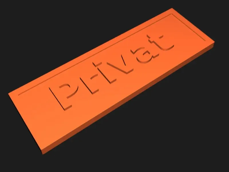 Privat Schild