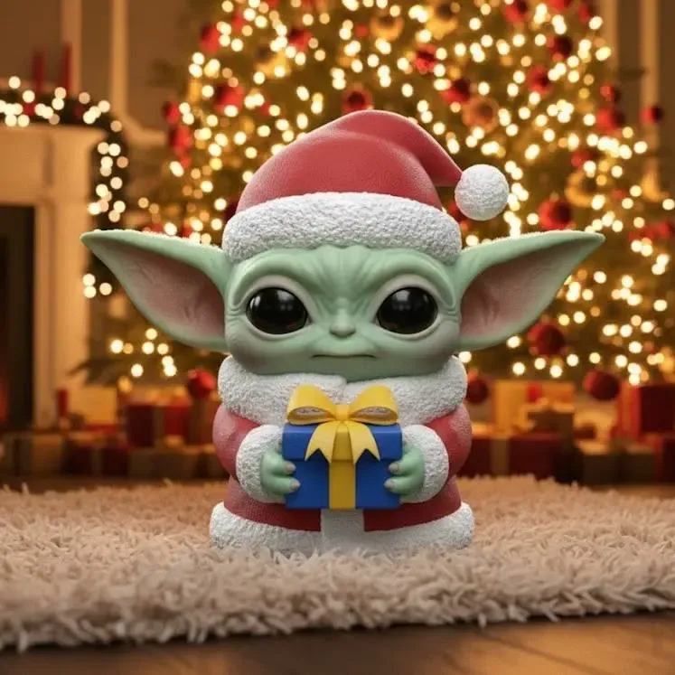 Grogu Santa Hat STL