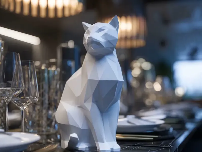 Polygonal Cat 02