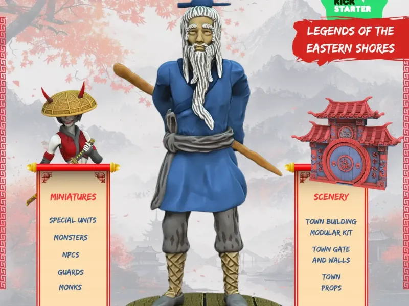Old Villager - Legends of the Eastern Shores Kickstarter