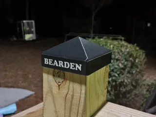4x4 Post Cap