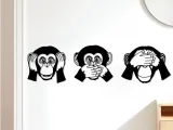 Monkey Set Wall Art, Wall Decor, Home Decor-0