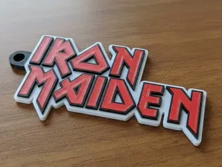 Keychain Rock Music - Iron Maiden