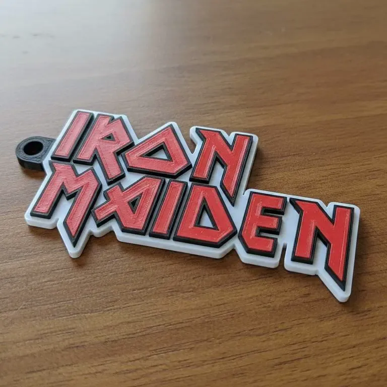 Keychain Rock Music - Iron Maiden