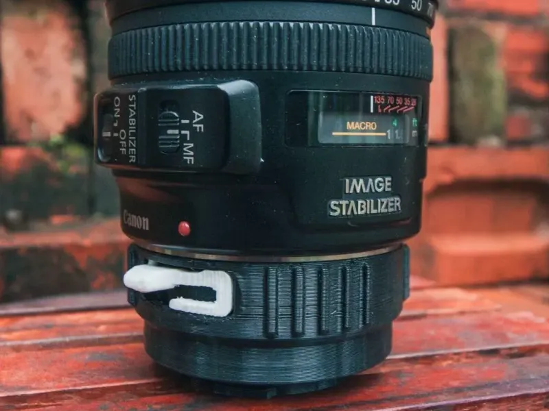 Canon EF to Fuji X adapter with Locking Pin