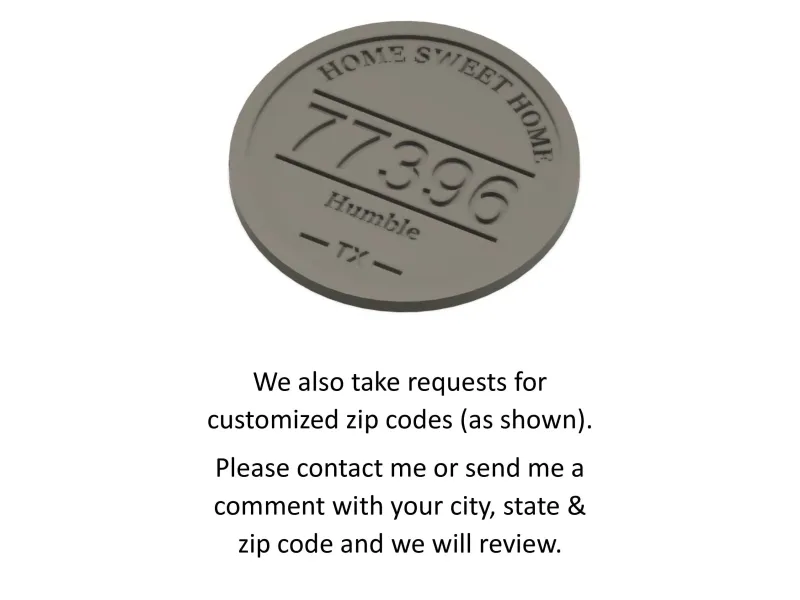77396 Humble TX Coaster w/Holder (holds 6)